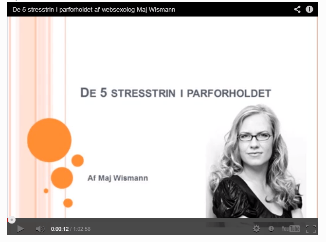 Foredrag Maj Wismann