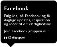 Find websexolog Maj Wismann på Facebook, og få daglige tips, tricks og spændende artikler og brugbar viden.
